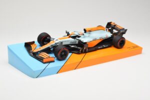 McLaren MCL35M #4 L. Norris 3rd Place Monaco GP 2021 Minichamps 1:18 533212402 Metal — billede 2 af 6