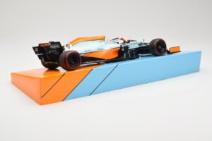 McLaren MCL35M #4 L. Norris 3rd Place Monaco GP 2021 Minichamps 1:18 533212402 Metal — billede 3 af 6