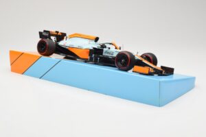 McLaren MCL35M #4 L. Norris 3rd Place Monaco GP 2021 Minichamps 1:18 533212402 Metal — billede 4 af 6