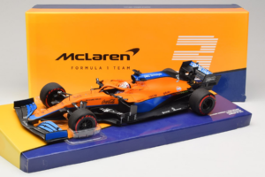 McLaren MCL35M Mercedes #3 D. Ricciardo McLaren F1 Team Bahrain Grand Prix 2021 Minichamps 1:18 533211803 Resin — billede 7 af 7