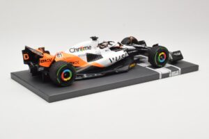 McLaren MCL60 #81 O. Piastri Monaco GP 2023 Minichamps 1:18 537232581 Metal — billede 3 af 6