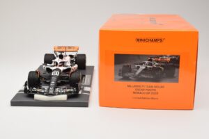 McLaren MCL60 #81 O. Piastri Monaco GP 2023 Minichamps 1:18 537232581 Metal — billede 6 af 6