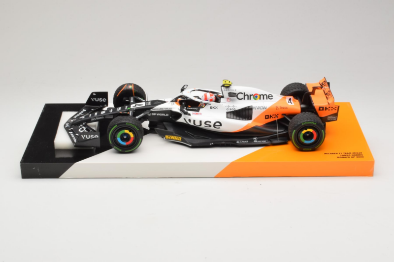 McLaren MCL60 #4 L. Norris McLaren F1 Team Monaco Grand Prix 2023 Minichamps 1:18 533232504 Resin