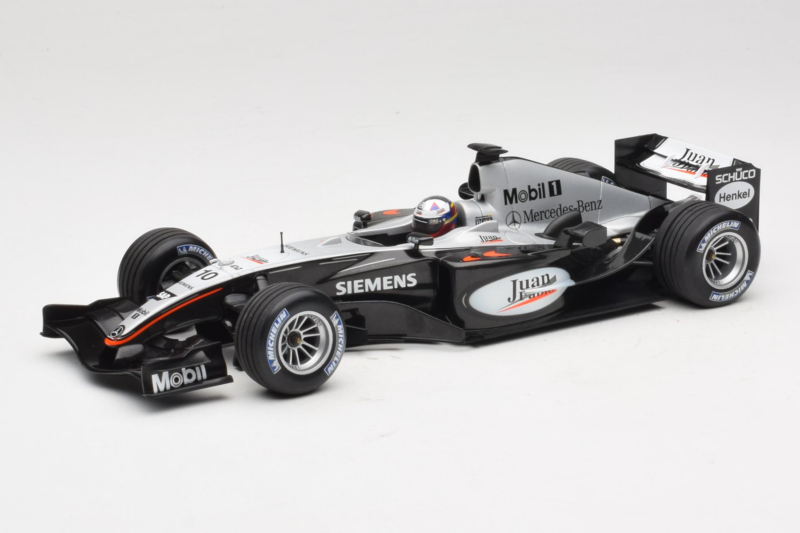 McLaren MP4-19 Mercedes J.P. Montoya Test Car 2005 Minichamps 1:18 533051880 Metal