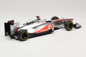 McLaren MP4-27 Mercedes #3 J. Button Vodafone McLaren Showcar F1 2012 Minichamps 1:18 530121873 Metal — billede 2 af 7