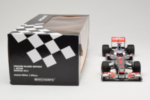 McLaren MP4-27 Mercedes #3 J. Button Vodafone McLaren Showcar F1 2012 Minichamps 1:18 530121873 Metal — billede 7 af 7