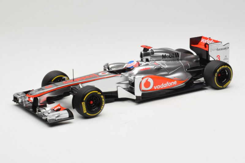 McLaren MP4-27 Mercedes #3 J. Button Vodafone McLaren Showcar F1 2012 Minichamps 1:18 530121873 Metal