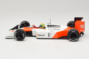 McLaren MP4/4 Honda #12 A. Senna Marlboro McLaren F1 World Champion 1988 Minichamps 1:18 540881812 Metal — billede 3 af 7