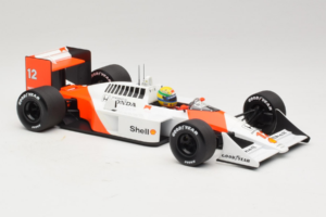 McLaren MP4/4 Honda #12 A. Senna Marlboro McLaren F1 World Champion 1988 Minichamps 1:18 540881812 Metal — billede 4 af 7