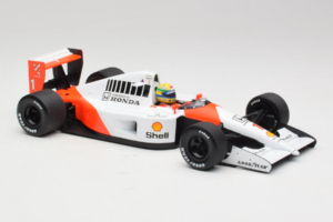 McLaren MP4/6 Honda #1 A. Senna Marlboro McLaren F1 World Champion 1991 Minichamps 1:18 540911801 Metal — billede 4 af 7