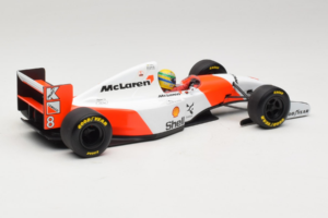 McLaren MP4/8 Ford #8 A. Senna Marlboro McLaren 1993 Minichamps 1:18 540931808 Metal — billede 2 af 7