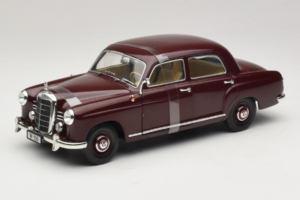Mercedes 180 Ponton Mørkrød Revell 1:18 08876 Metal
