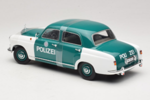 Mercedes 180 Ponton Polizei Revell 1:18 08863 Metal — billede 5 af 6
