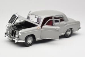 Mercedes 180 W120 Ponton Graphite Grey Revell 1:18 08974 Metal — billede 2 af 8