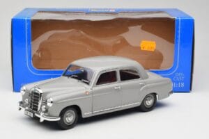 Mercedes 180 W120 Ponton Graphite Grey Revell 1:18 08974 Metal — billede 8 af 8