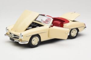 Mercedes 190 SL W121 Beige Minichamps 1:18 103037034 Metal — billede 2 af 8
