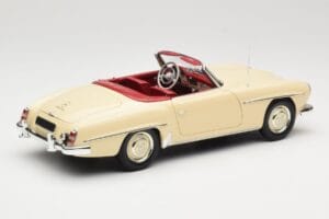 Mercedes 190 SL W121 Beige Minichamps 1:18 103037034 Metal — billede 3 af 8