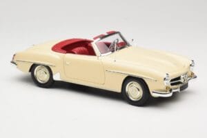 Mercedes 190 SL W121 Beige Minichamps 1:18 103037034 Metal — billede 6 af 8