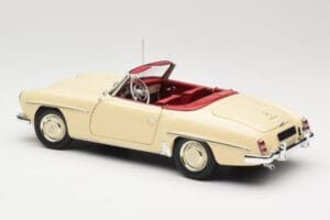 Mercedes 190 SL W121 Beige Minichamps 1:18 103037034 Metal — billede 7 af 8