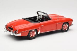 Mercedes 190 SL W121 Guards Red Minichamps 1:18 100037032 Metal — billede 3 af 8