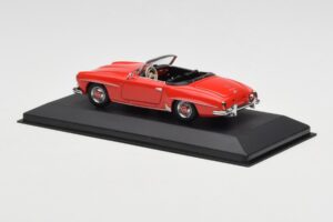 Mercedes 190 SL W121 Rød Minichamps 1:43 940033131 Metal — billede 3 af 4