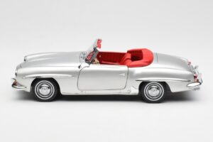 Mercedes 190 SL W121 Sølv Norev 1:18 B660640604 Metal — billede 4 af 8