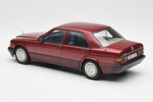Mercedes 190E W201 2.0 Rød Dealer Edition AUTOart 1:18 B66040383 Metal — billede 7 af 8
