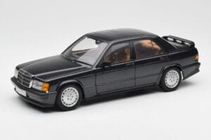 Mercedes 190E 2.3-16 W201 Blåsort Metallic AUTOart 1:18 76122 Metal