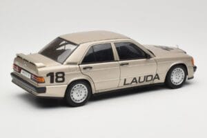Mercedes 190E 2.3-16 W201 #1 N. Lauda Race of Champions Nurburgring 1984 AUTOart 1:18 88431 Metal — billede 3 af 8