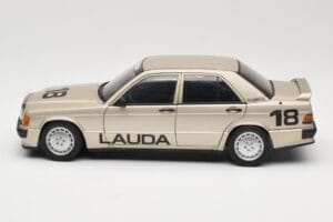 Mercedes 190E 2.3-16 W201 #1 N. Lauda Race of Champions Nurburgring 1984 AUTOart 1:18 88431 Metal — billede 4 af 8