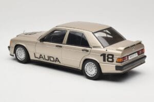 Mercedes 190E 2.3-16 W201 #1 N. Lauda Race of Champions Nurburgring 1984 AUTOart 1:18 88431 Metal — billede 7 af 8