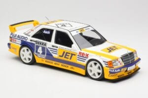 Mercedes 190E 2.5-16 EVO 1 W201 Team MS-Jet #4 R. Asch DTM 1989 Minichamps 1:18 155893604 Metal — billede 4 af 6
