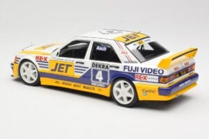 Mercedes 190E 2.5-16 EVO 1 W201 Team MS-Jet #4 R. Asch DTM 1989 Minichamps 1:18 155893604 Metal — billede 5 af 6