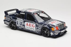 Mercedes 190E 2.5-16 EVO 1 W201 Team Snobeck #11 D. Snobeck DTM 1989 Minichamps 1:18 155893611 Metal — billede 4 af 6