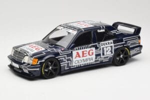 Mercedes 190E 2.5-16 EVO 1 W201 Team Snobeck #12 A. Cudini DTM 1989 Minichamps 1:18 155893612 Metal