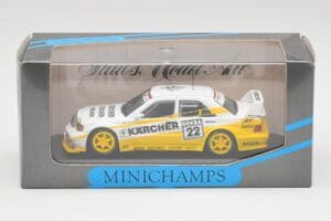 Mercedes 190E 2.5-16 Evo 2 W201 #22 MS Kärcher Schmickler DTM 1990 Minichamps 1:43 13120 Metal — billede 4 af 4