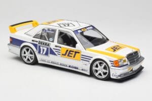 Mercedes 190E 2.5-16 EVO I W201 #17 Team MS-Jet J. van Ommen DTM 1990 Minichamps 1:18 155903617 Metal — billede 2 af 6