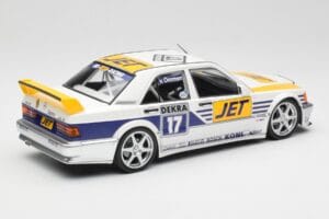 Mercedes 190E 2.5-16 EVO I W201 #17 Team MS-Jet J. van Ommen DTM 1990 Minichamps 1:18 155903617 Metal — billede 3 af 6