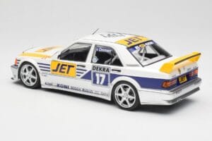 Mercedes 190E 2.5-16 EVO I W201 #17 Team MS-Jet J. van Ommen DTM 1990 Minichamps 1:18 155903617 Metal — billede 4 af 6