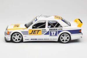Mercedes 190E 2.5-16 EVO I W201 #17 Team MS-Jet J. van Ommen DTM 1990 Minichamps 1:18 155903617 Metal — billede 5 af 6