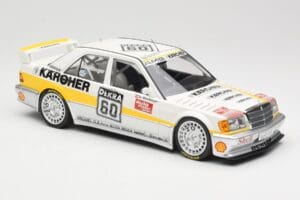 Mercedes 190E 2.5-16 EVO I W201 #60 Team AMG Mercedes K. Wendlinger DTM 1990 Minichamps 1:18 155903660 Metal — billede 2 af 6