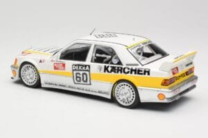 Mercedes 190E 2.5-16 EVO I W201 #60 Team AMG Mercedes K. Wendlinger DTM 1990 Minichamps 1:18 155903660 Metal — billede 4 af 6