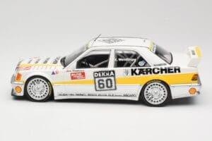 Mercedes 190E 2.5-16 EVO I W201 #60 Team AMG Mercedes K. Wendlinger DTM 1990 Minichamps 1:18 155903660 Metal — billede 5 af 6