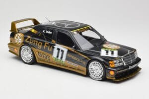 Mercedes 190E 2.5-16 EVO II W201 #11 K. Thiim Guia Race Macau 1991 Minichamps 1:18 155913611 Metal — billede 2 af 6