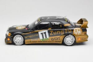 Mercedes 190E 2.5-16 EVO II W201 #11 K. Thiim Guia Race Macau 1991 Minichamps 1:18 155913611 Metal — billede 5 af 6