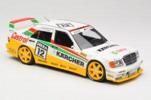 Mercedes 190E 2.5-16 EVO II W201 #12 Team Mass Schons J. van Ommen DTM 1992 Minichamps 1:18 155923612 Metal — billede 2 af 6