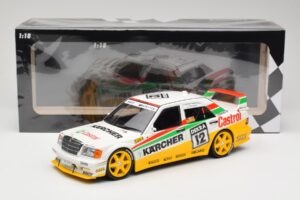 Mercedes 190E 2.5-16 EVO II W201 #12 Team Mass Schons J. van Ommen DTM 1992 Minichamps 1:18 155923612 Metal — billede 6 af 6