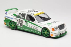 Mercedes 190E 2.5-16 EVO II W201 #20 Team Zakspeed M. Schumacher DTM 1991 Minichamps 1:18 155913620 Metal — billede 2 af 6