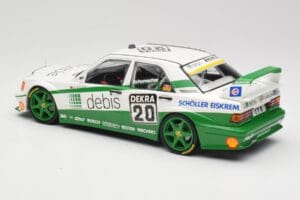 Mercedes 190E 2.5-16 EVO II W201 #20 Team Zakspeed M. Schumacher DTM 1991 Minichamps 1:18 155913620 Metal — billede 4 af 6