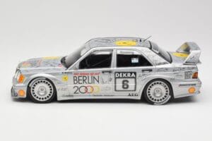 Mercedes 190E 2.5-16 EVO II W201 #6 Team AMG Mercedes K. Rosberg DTM 1992 Minichamps 1:18 155923606 Metal — billede 5 af 6